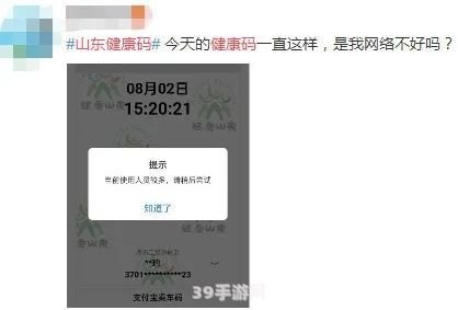 健康码打不开:健康码打不开？别急，先来看看这款手游的玩法攻略！