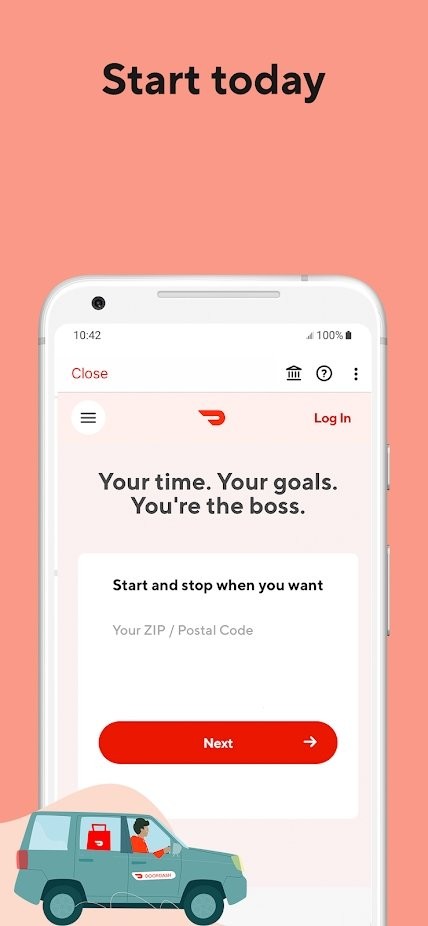 doordash driver司机app